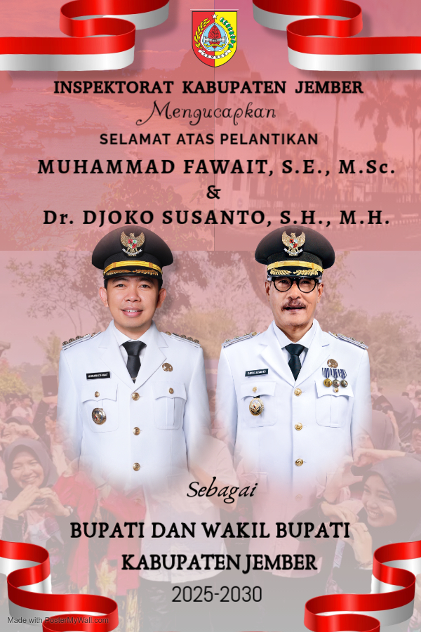PELANTIKAN BUPATI DAN WAKIL BUPATI JEMBER 2025-2030
