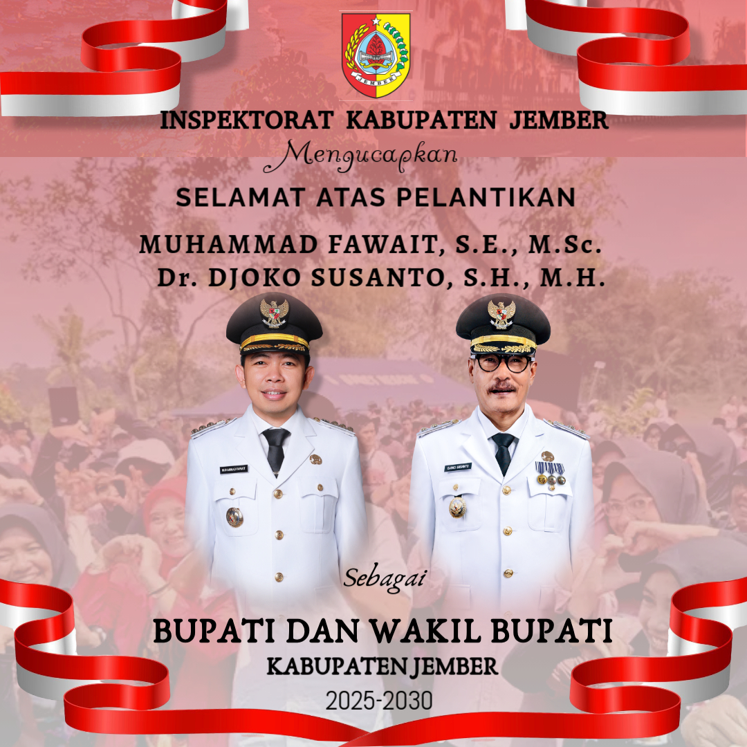 PELANTIKAN BUPATI DAN WAKIL BUPATI JEMBER 2025-2030